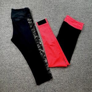Under Armour Leggings Bundle 2 Pair Compression HeatGear Women's L